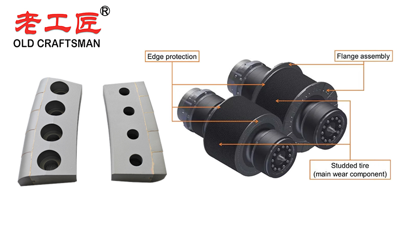 HPGR EDGE BLOCK