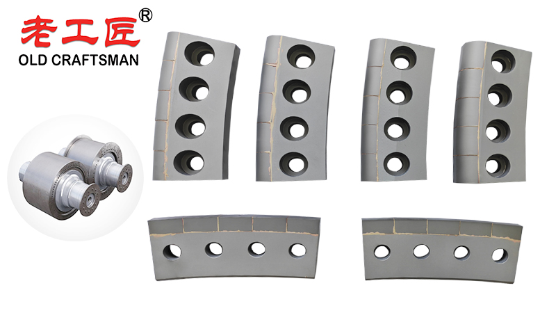 HPGR Carbide Edge Block