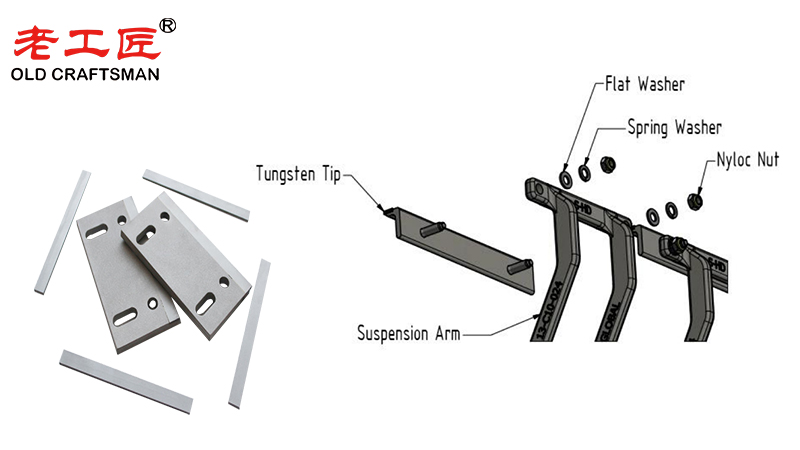Carbide Conveyor Belt Scraper