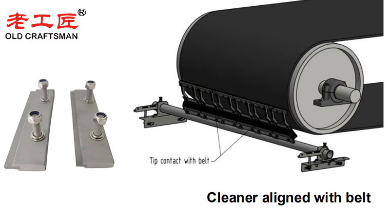 Carbide Conveyor Belt Scraper
