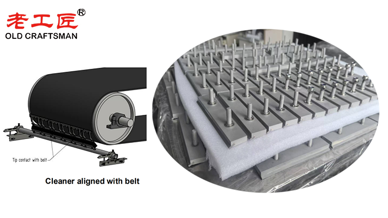 Durable Mining Conveyor Belt Cleaner
