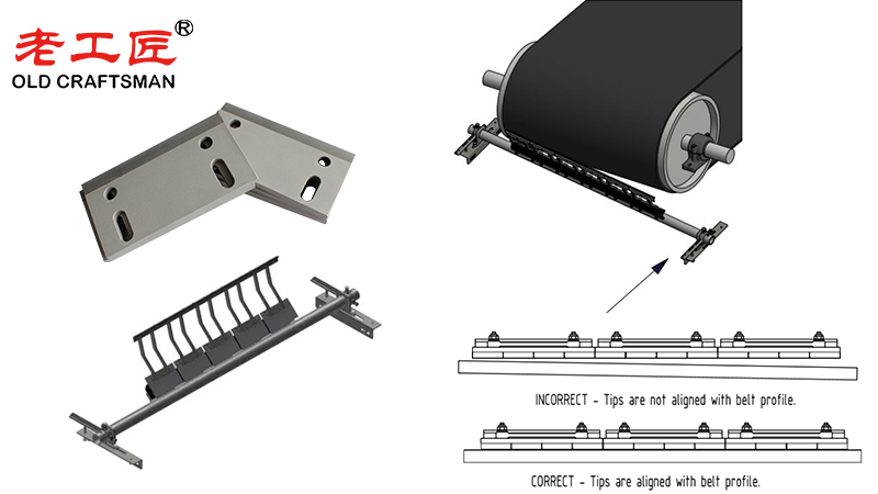 Mining Conveyor Belt Carbide Scraper