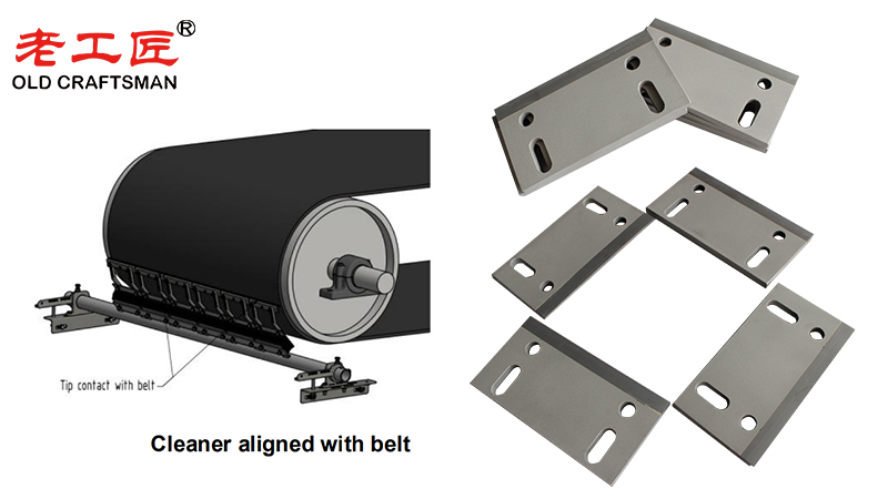 Mining Conveyor Belt Carbide Scraper