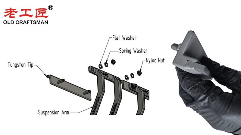 Mining Conveyor Belt Carbide Scraper