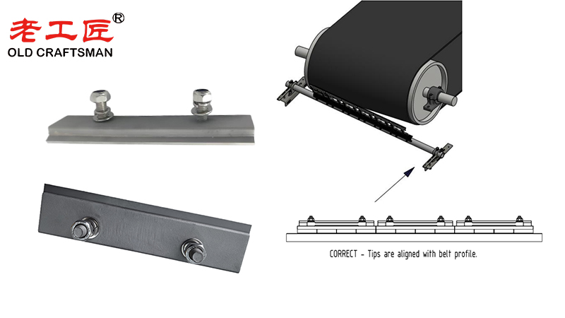 Mining Carbide Conveyor Belt Cleaner
