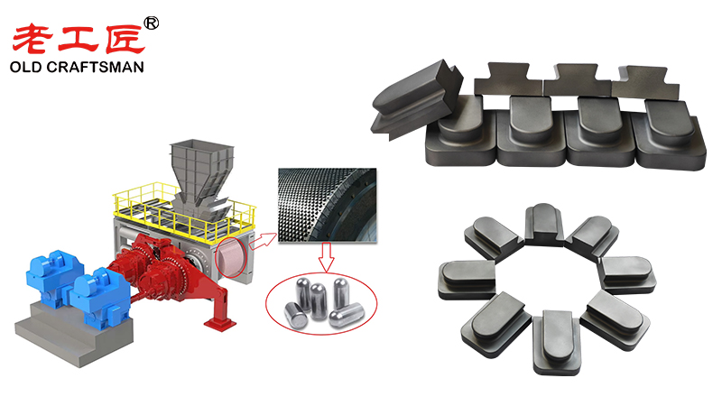 HPGR Carbide Edge Blocks