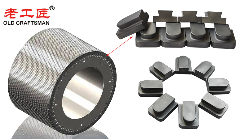 HPGR Carbide Edge Blocks
